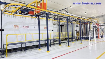 DÂY CHUYỀN SƠN TĨNH ĐIỆN LÀ GÌ? NGUYÊN LÝ HOẠT ĐỘNG CỦA DÂY CHUYỀN SƠN TĨNH ĐIỆN